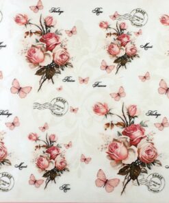 Hârtie de orez- Roses - A3
