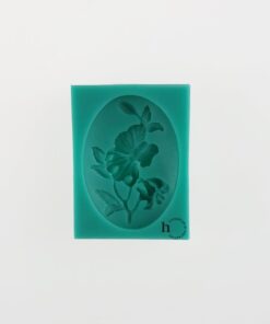 Matriță silicon -  Butterfly on Lilly  - 5x5 cm