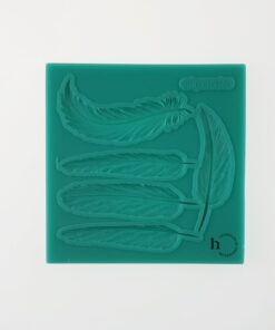 Matriță silicon - Feathers - 8x8 cm