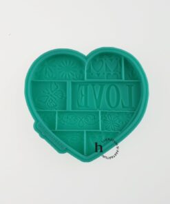 Matriță silicon - Love - 8.5x8 cm
