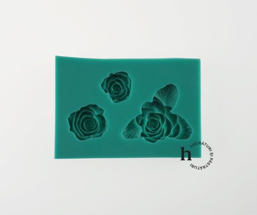 Matriță silicon - Roses Set - 12x8 cm 1