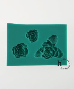 Matriță silicon - Roses Set  -  8.5x5.5 cm