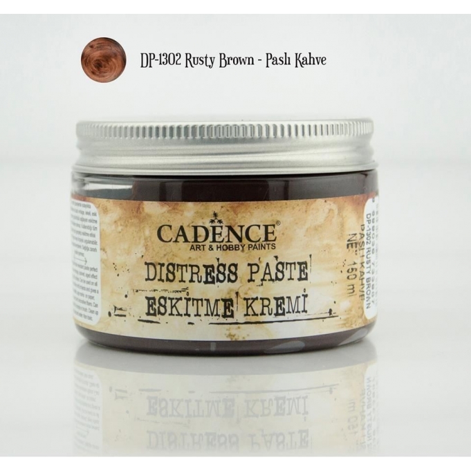 Pasta distress - rusty brown - 150 ml 1 Pasta distress - rusty brown - 150 ml
