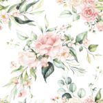 Șervețel - Blush Pink Bouquet - 33x33