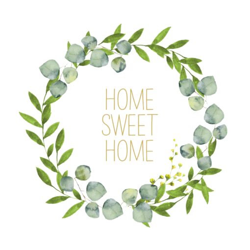 Șervețel - Home Sweet Home - 33X33 cm 1