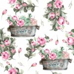 Șervețel - Peony Flower Boxes – 33×33 cm