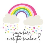 Servetel- Rainbow - stayhealthy - 33x33cm