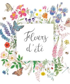 Șervețel decorativ – Nature Fleurs d'ete – 33×33 cm