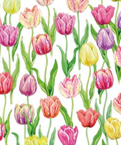 Șervețel decorativ – Tulip Flush – 33×33 cm