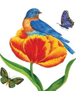 Șervețel decorativ – Tulip Nest – 33×33 cm