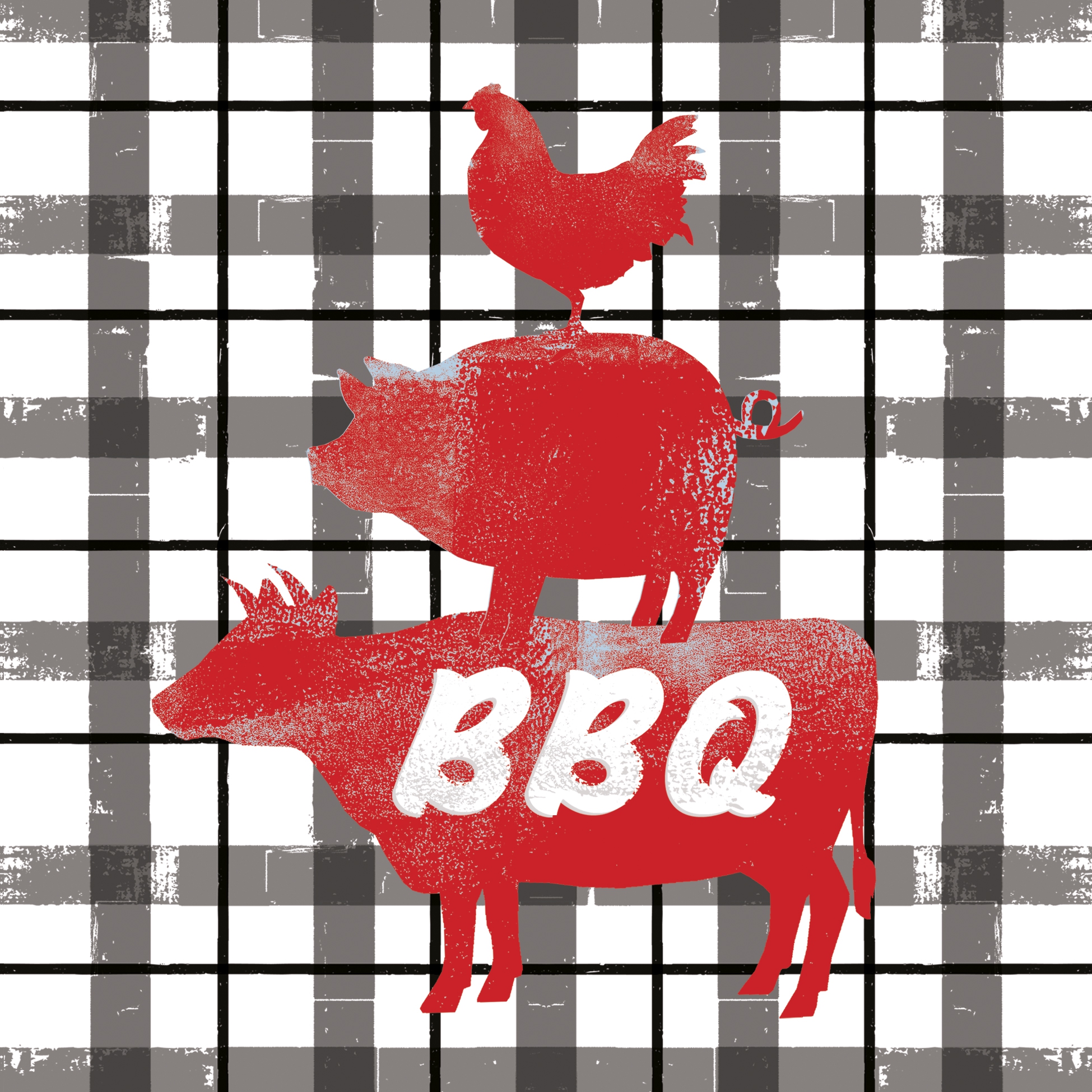 Șervețel decoupage - Choise BBQ - 33X33 cm 1 Șervețel decoupage - Choise BBQ - 33X33 cm
