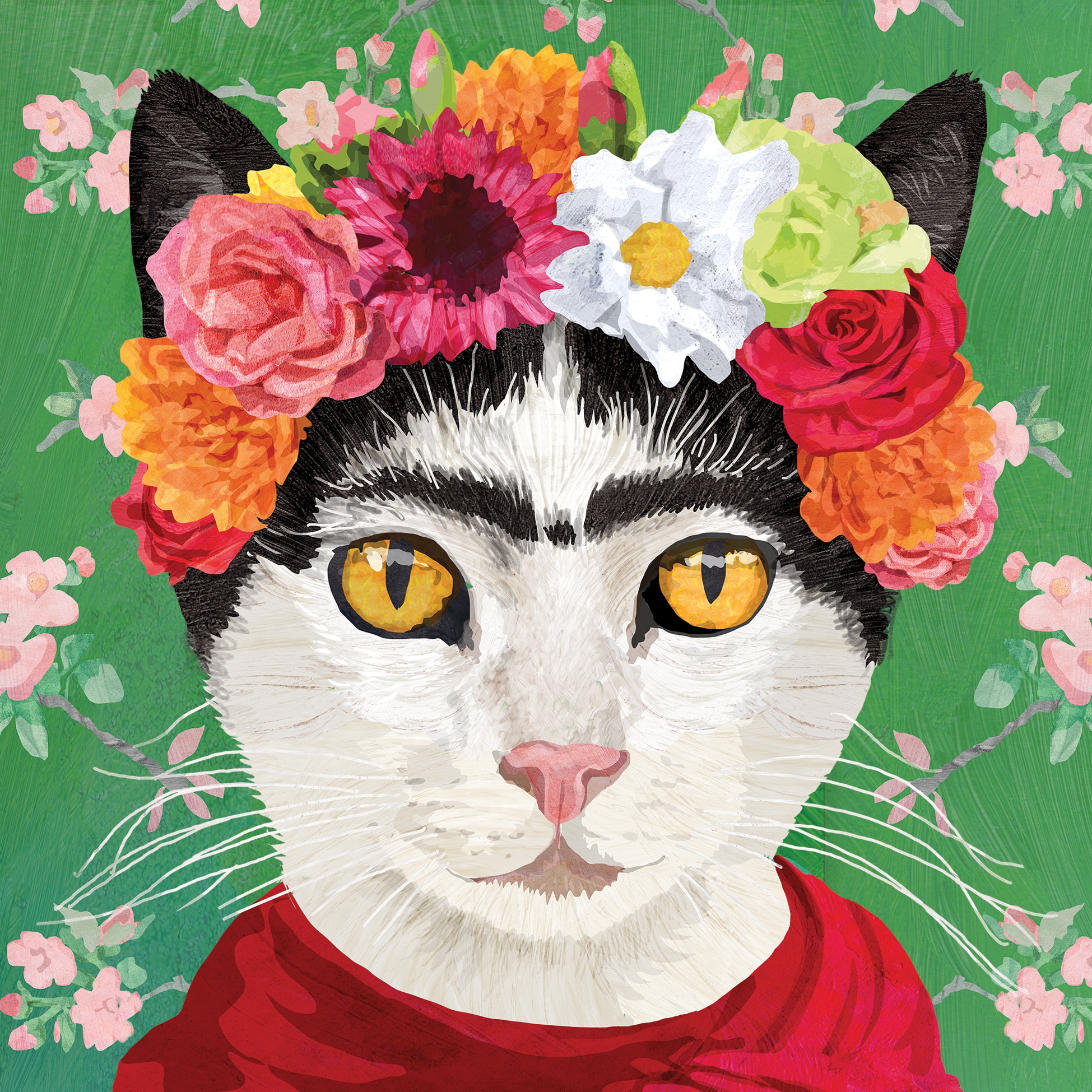 Șervețel decoupage - Frida - 33X33 cm 1 Șervețel decoupage - Frida - 33X33 cm
