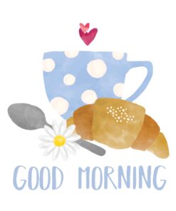 Șervețel decoupage - Good Morning -  33X33 cm
