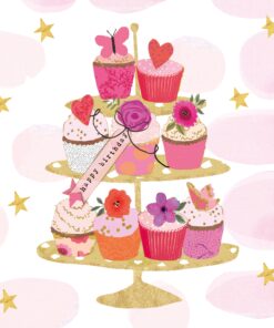 Șervețel decoupage - Happy Cupcakes -  33X33 cm