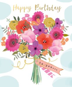 Șervețel decoupage - Happy Flowers -  33X33 cm