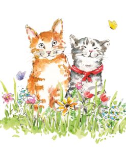 Șervețel decoupage - O'Malley and Friend - 33x33 cm