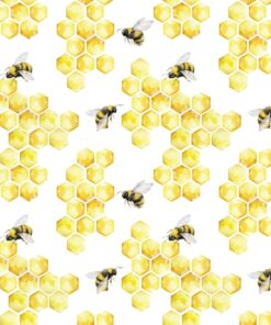 Servețel decoupage – Honey Bees – 33×33 cm