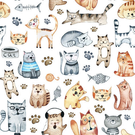 Servețel decoupage – Pet Cats – 33×33 cm 1 Servețel decoupage – Pet Cats – 33×33 cm