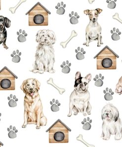 Servețel decoupage – Pet Dogs – 33×33 cm