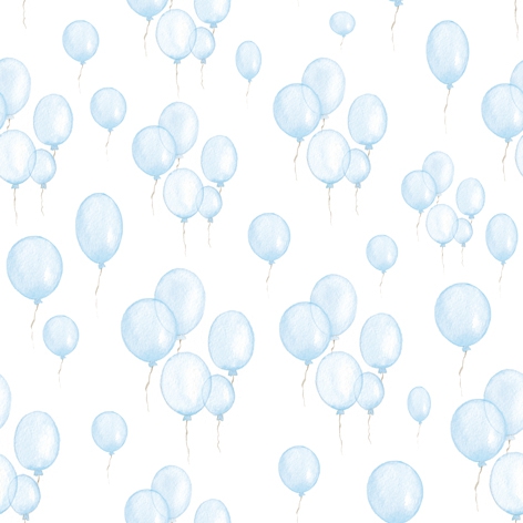 Șervețel decoupage – Petit Ballons Bleu – 33×33 cm 1 Șervețel decoupage – Petit Ballons Bleu – 33×33 cm