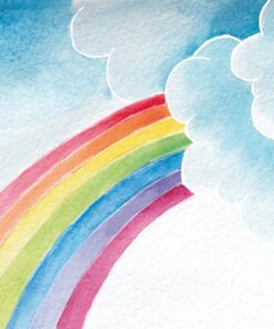 Șervețel decoupage – Rainbow – 33×33 cm