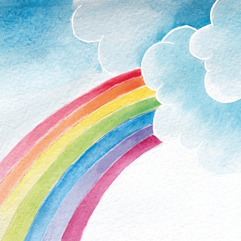 Șervețel decoupage – Rainbow – 33×33 cm 1 Șervețel decoupage – Rainbow – 33×33 cm