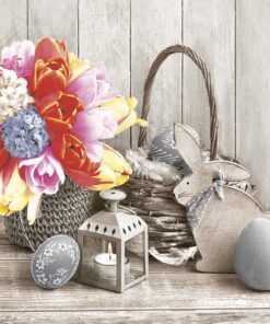Șervețel – Natural Easter Composition – 33×33 cm