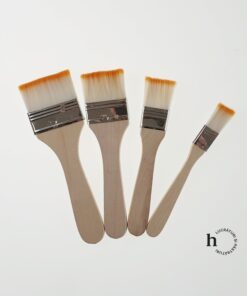 Set pensule late - mărimi 2,4,6,8 cm