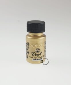 Vopsea acrilică - Dora metalic - white gold - 50 ml