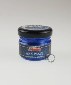 Wax paste - metal blue - 20 ml