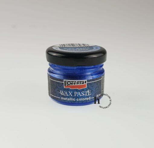 Wax paste - metal blue - 20 ml 1