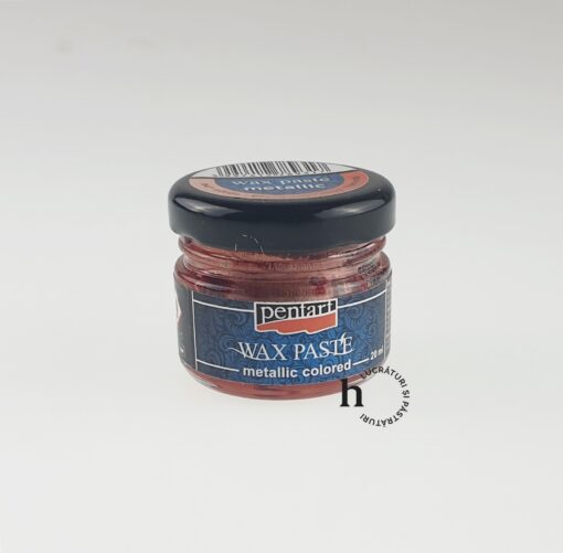 Wax paste - metalic red - 20 ml 1
