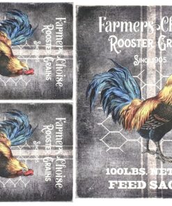 Hârtie decoupage - Set farm 23 - A4