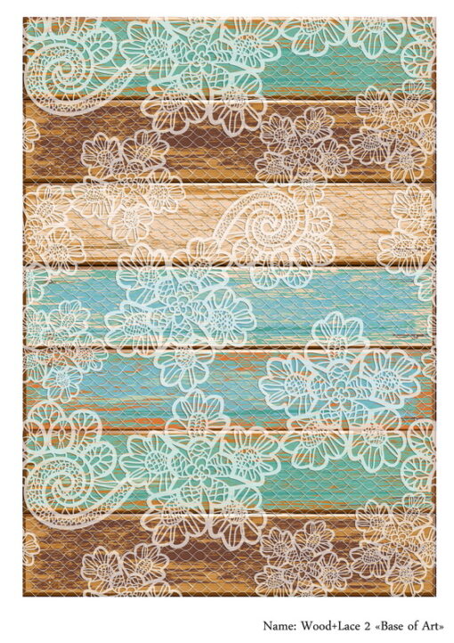 Hârtie decoupage – wood lace 2 – A4 1