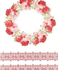 Hârtie decoupage – Circle 22– A4