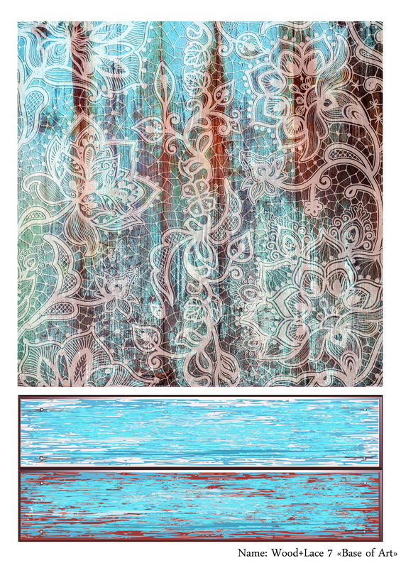 Hârtie decoupage – Wood and Lace 7 – A4 1 Hârtie decoupage – Wood and Lace 7 – A4
