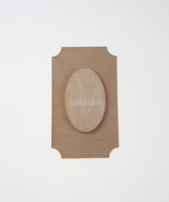 Placa decorativa - 2 elemente - 15x9 cm