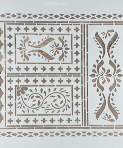 Șablon - Authentic Pattern   - 40x40 cm