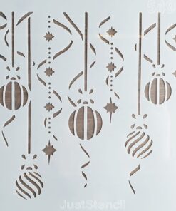 Șablon decorativ - Christmas Ball - 20x20 cm