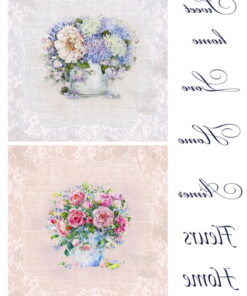 Hârtie decoupage - Summer flower 20 - A4