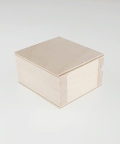 Cutie din lemn - 6.5x6x3.5 cm
