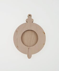 Decorațiune  medalion rotund - 2 elemente - 13x9 cm