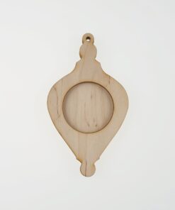 Decorațiune  picătură - 2 elemente - 13,5x7,8 cm