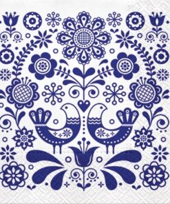 Șervețel - Folk Stamp - 33x33 cm