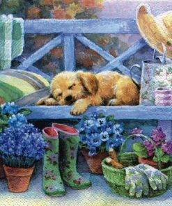 Șervețel - Gardening Break  - 33x33 cm