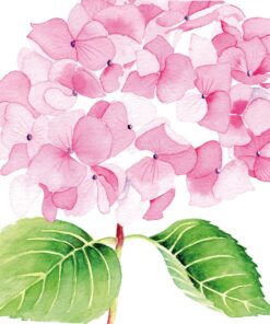 Șervețel - Hydrangea rose  - 33x33 cm