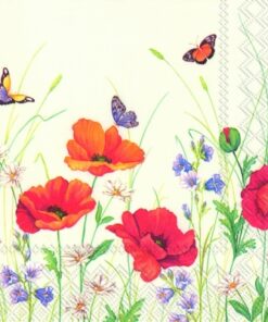 Șervețel decoupage - Summer Meadow  - 33x33 cm