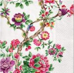 Servetel decoupage –Japanese Garden – 33×33 cm
