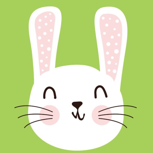 Șervețel – Cute Bunny – 25x25 cm 1