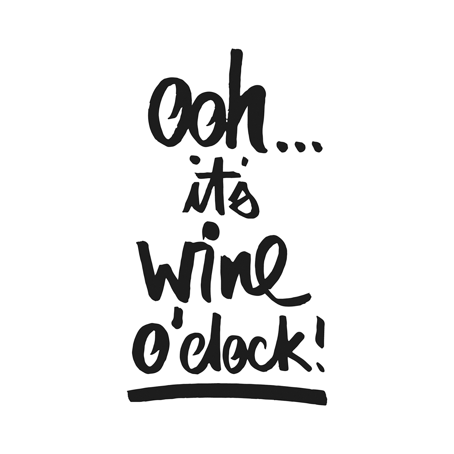 Șervețel – Wine o'clock – 25x25 cm 1 Șervețel – Wine o'clock – 25x25 cm